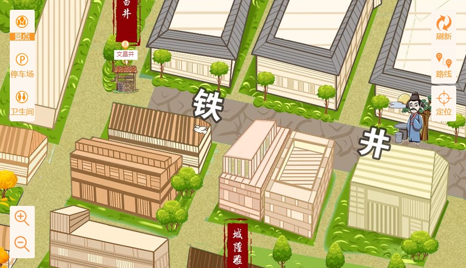 鹿邑智慧景区：手绘地图与语音导览的完美融合